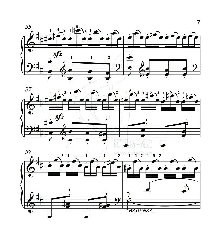 练习曲 45(克拉莫钢琴练习曲60首)