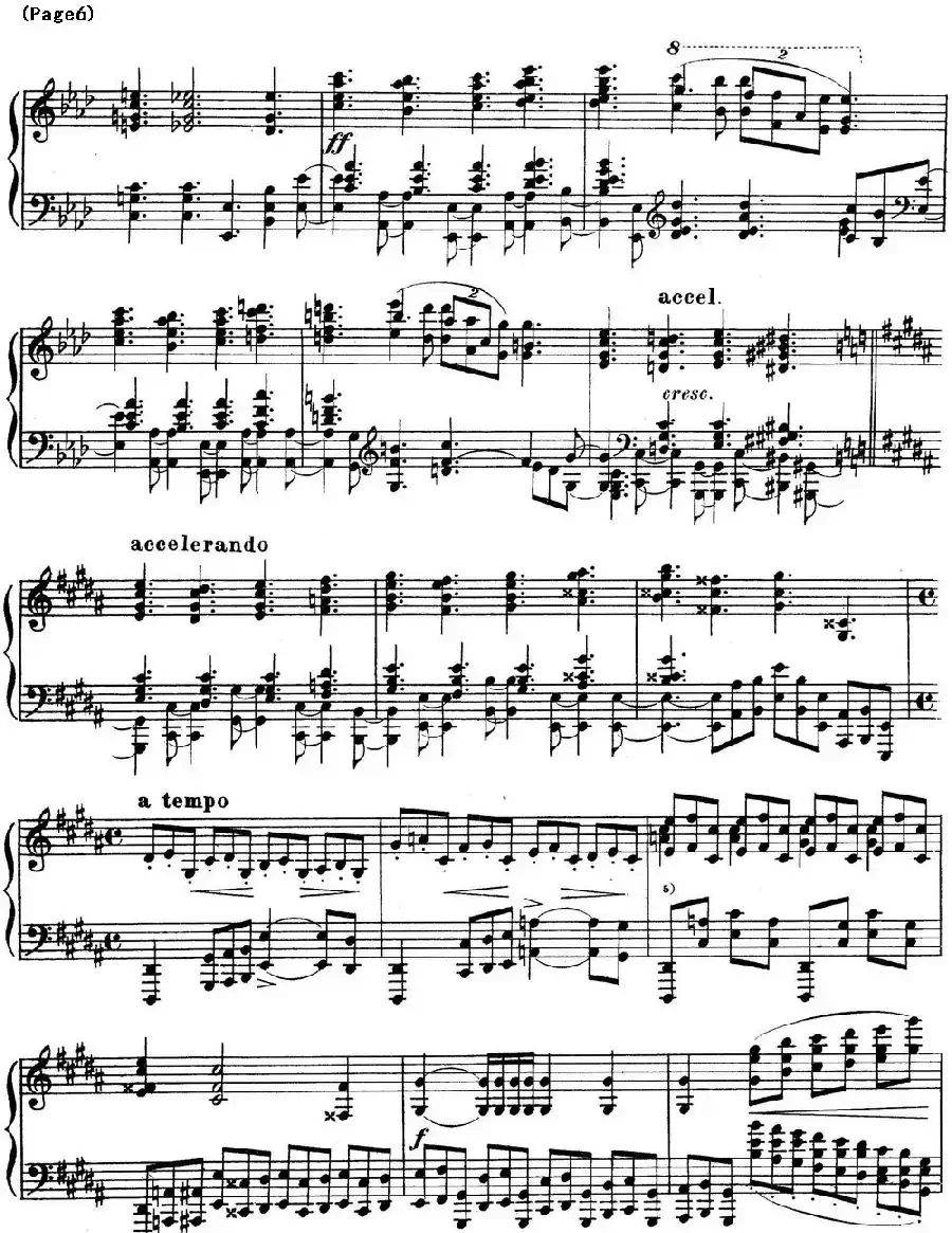 斯克里亚宾12首钢琴练习曲 Op8（No.9 Alexander Scriabin Etudes）