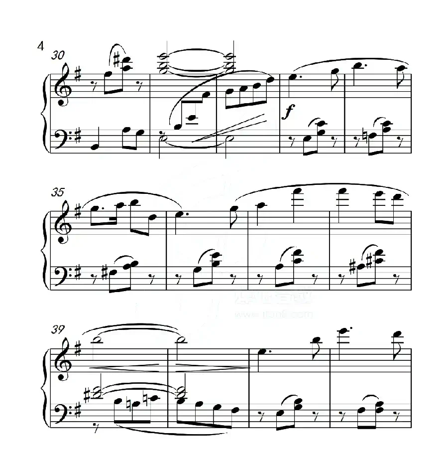 第五级 小小行列(中国音乐学院钢琴考级作品1~6级)