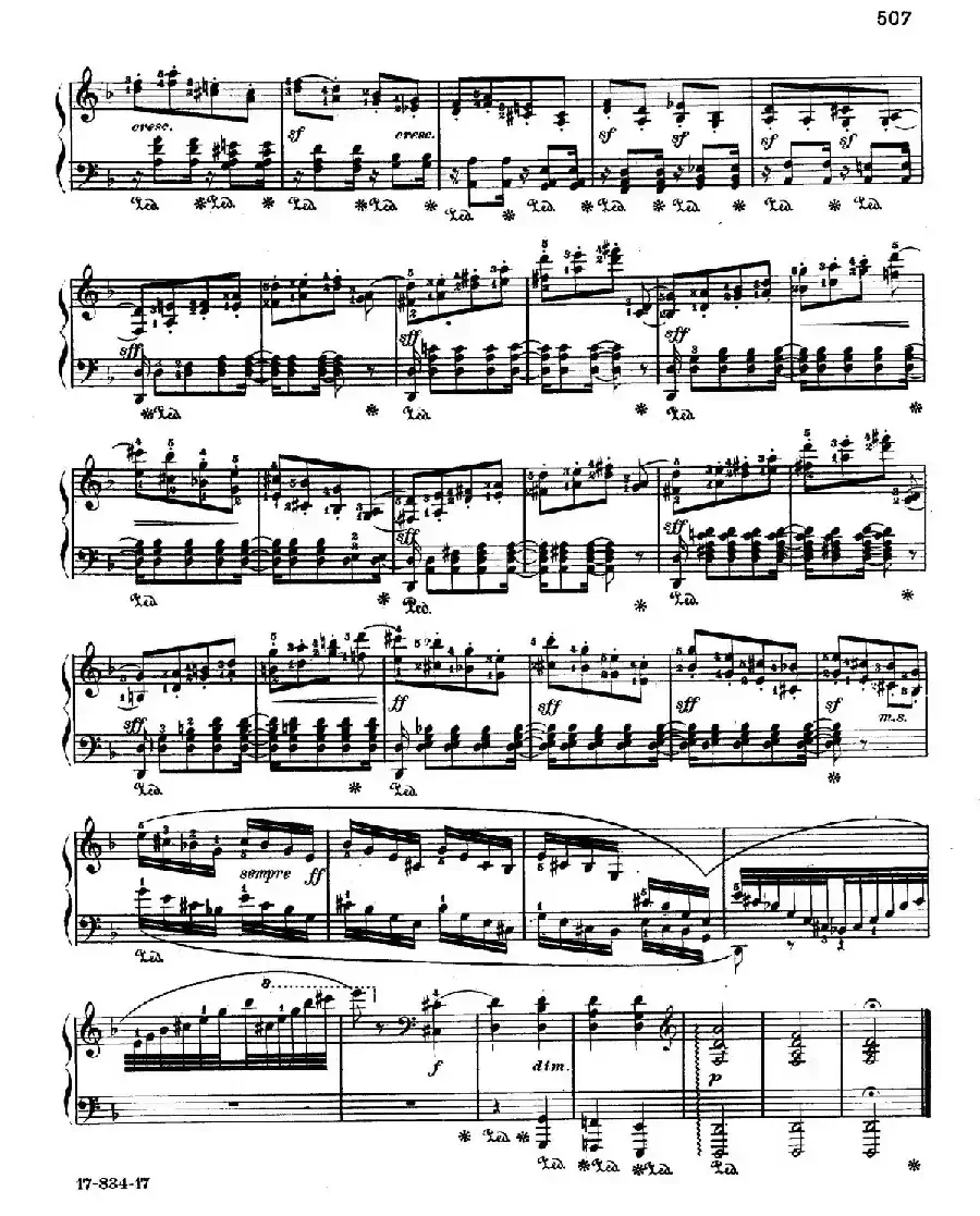 Variations Serieuses Op.54（d小调庄严变奏曲）