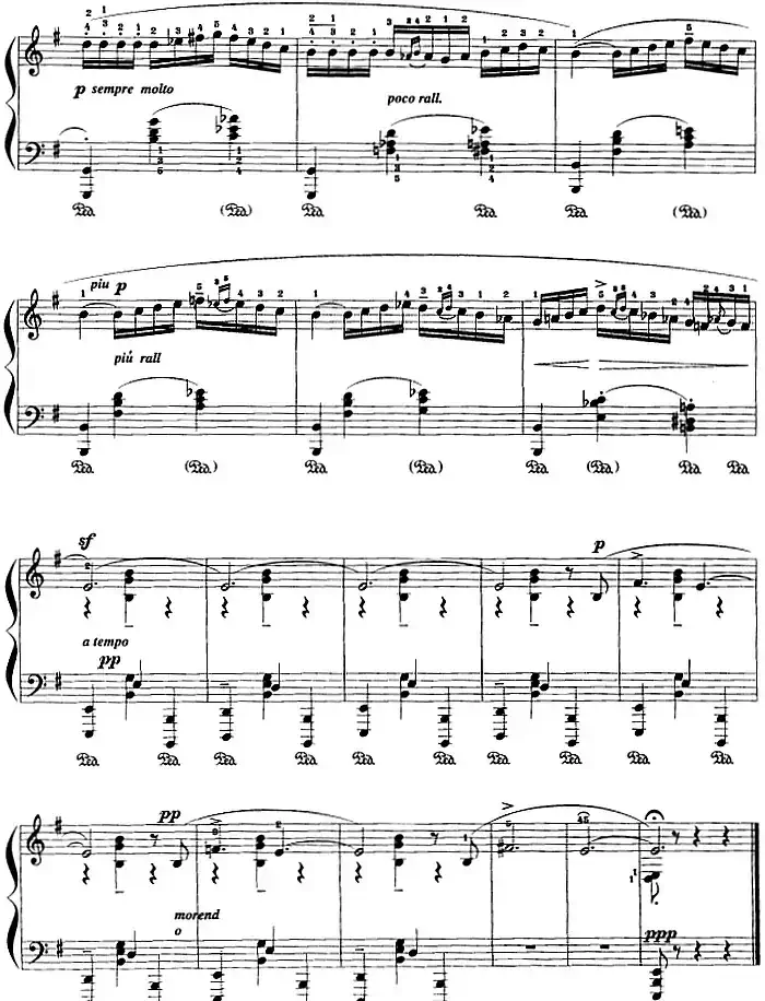 现代钢琴曲：1、夜曲风格的探戈