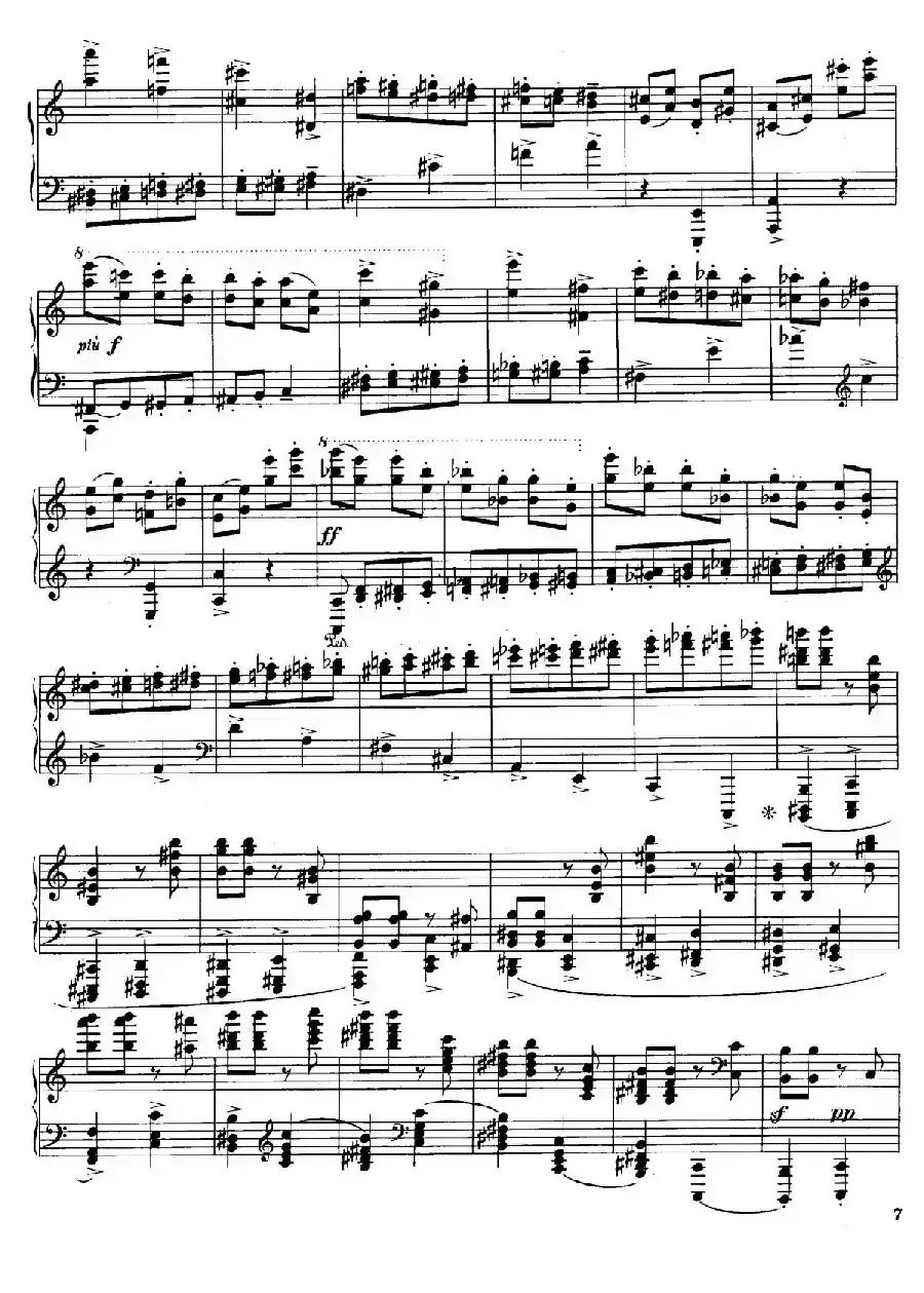 Four Rhapsodies Op.11（4首狂想曲·Ⅲ）