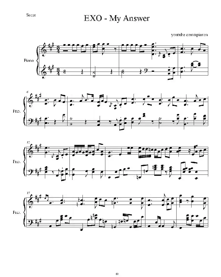 MY ANSWER(我的答案)