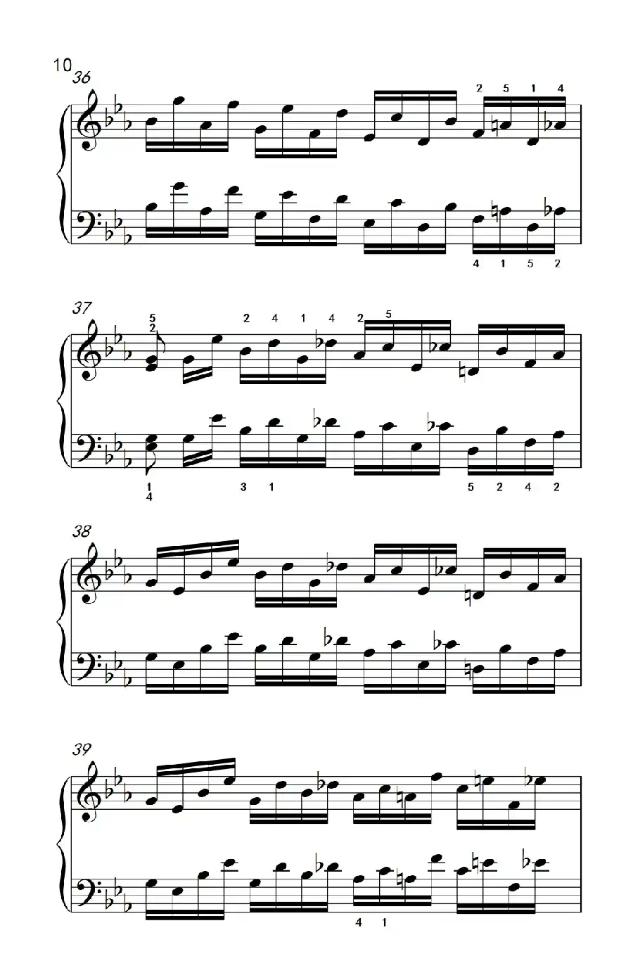 莫什科夫斯基 钢琴练习曲（第七首）