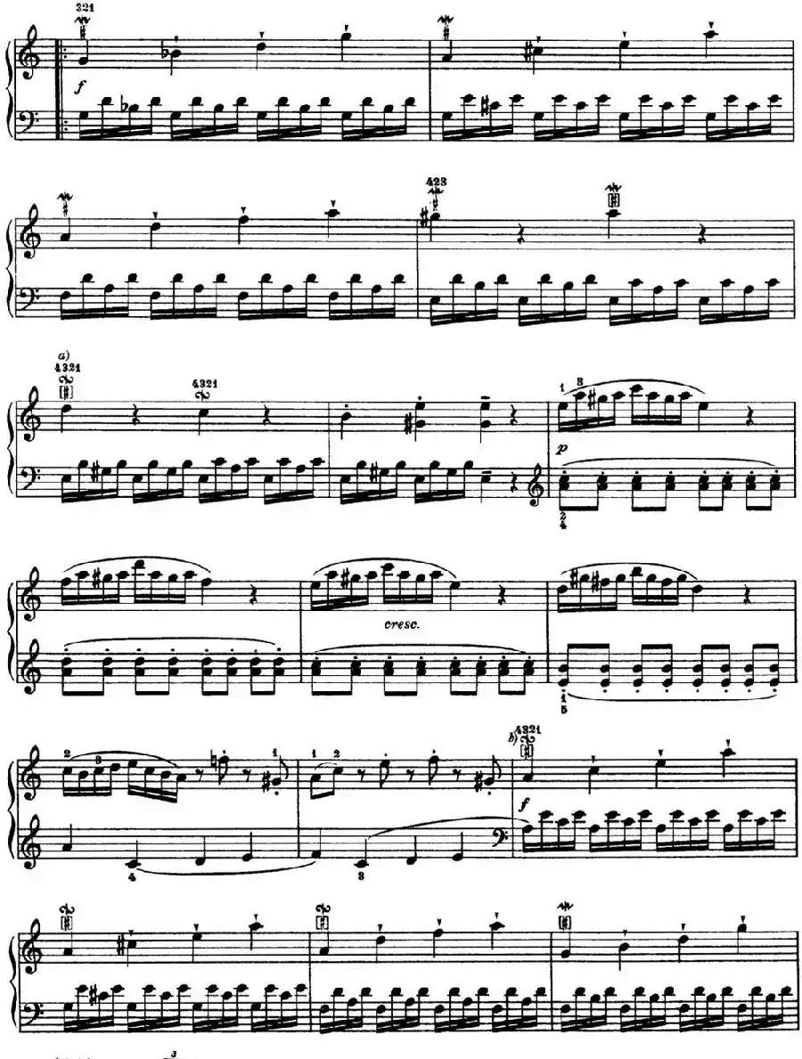 海顿 钢琴奏鸣曲 Hob XVI 1 Divertimento C major