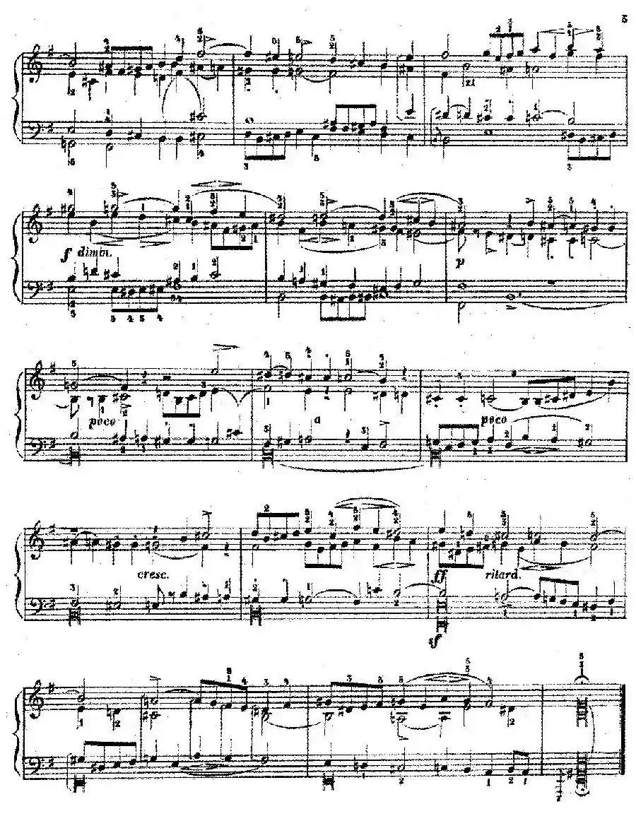 Six Fugues Op.17（6首赋格·Ⅵ）