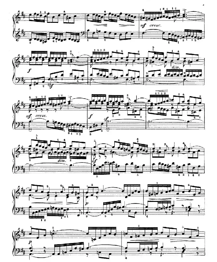 Six Partitas BWV 825-830（6首帕蒂塔·4）