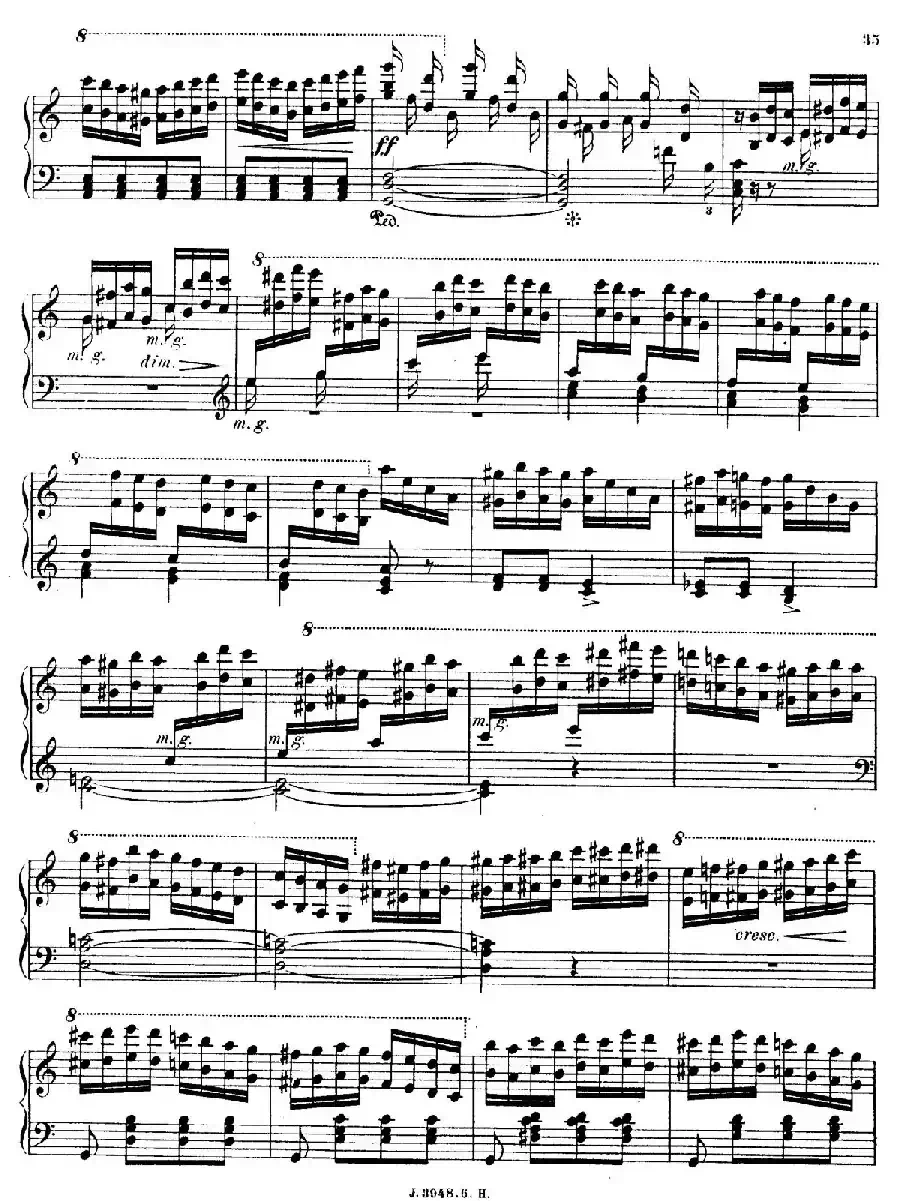 6 Etudes de Concert（6首音乐会练习曲·6）