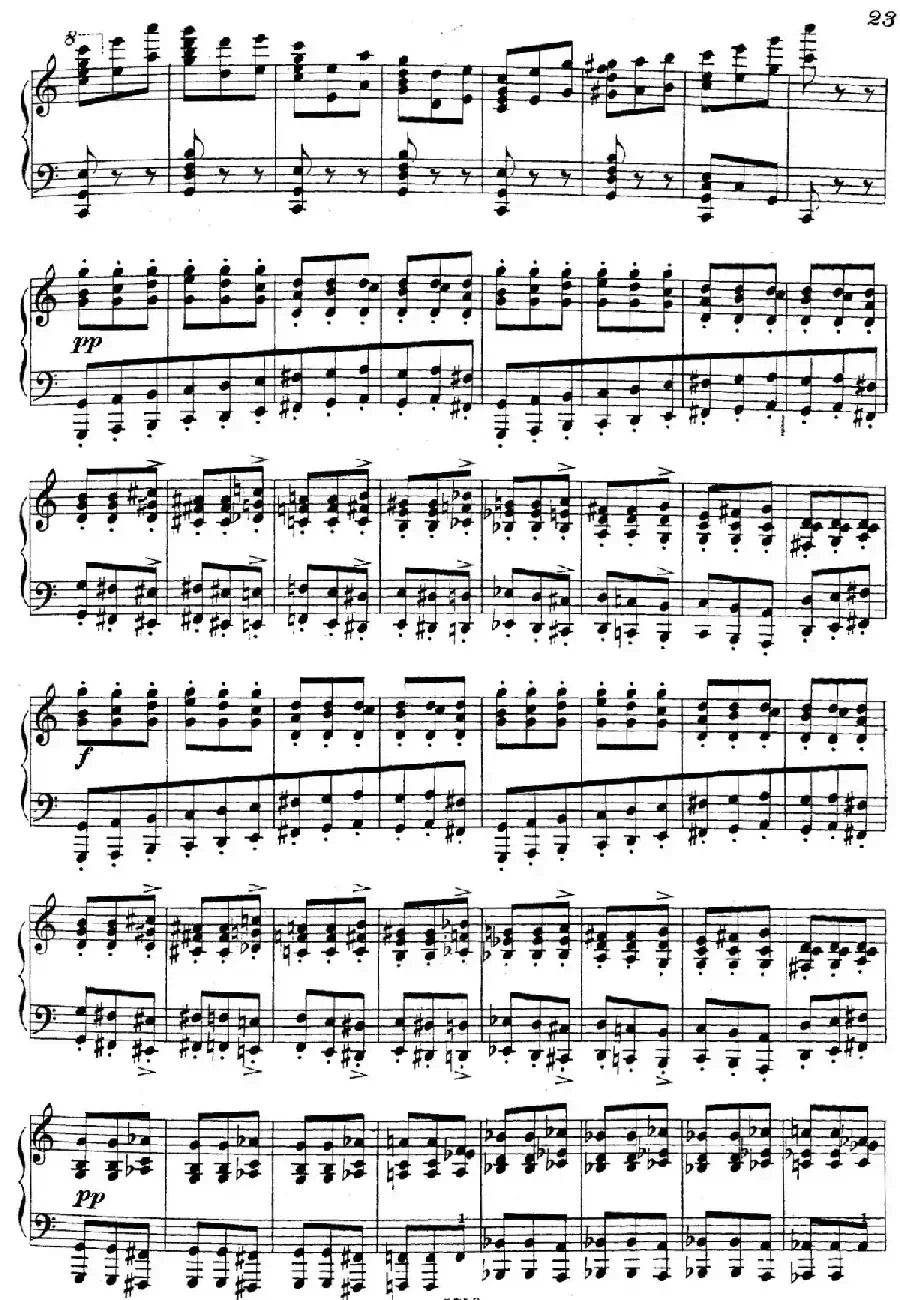 3首音乐会练习曲（Three Concert Etudes Op.24）（Ⅲ）
