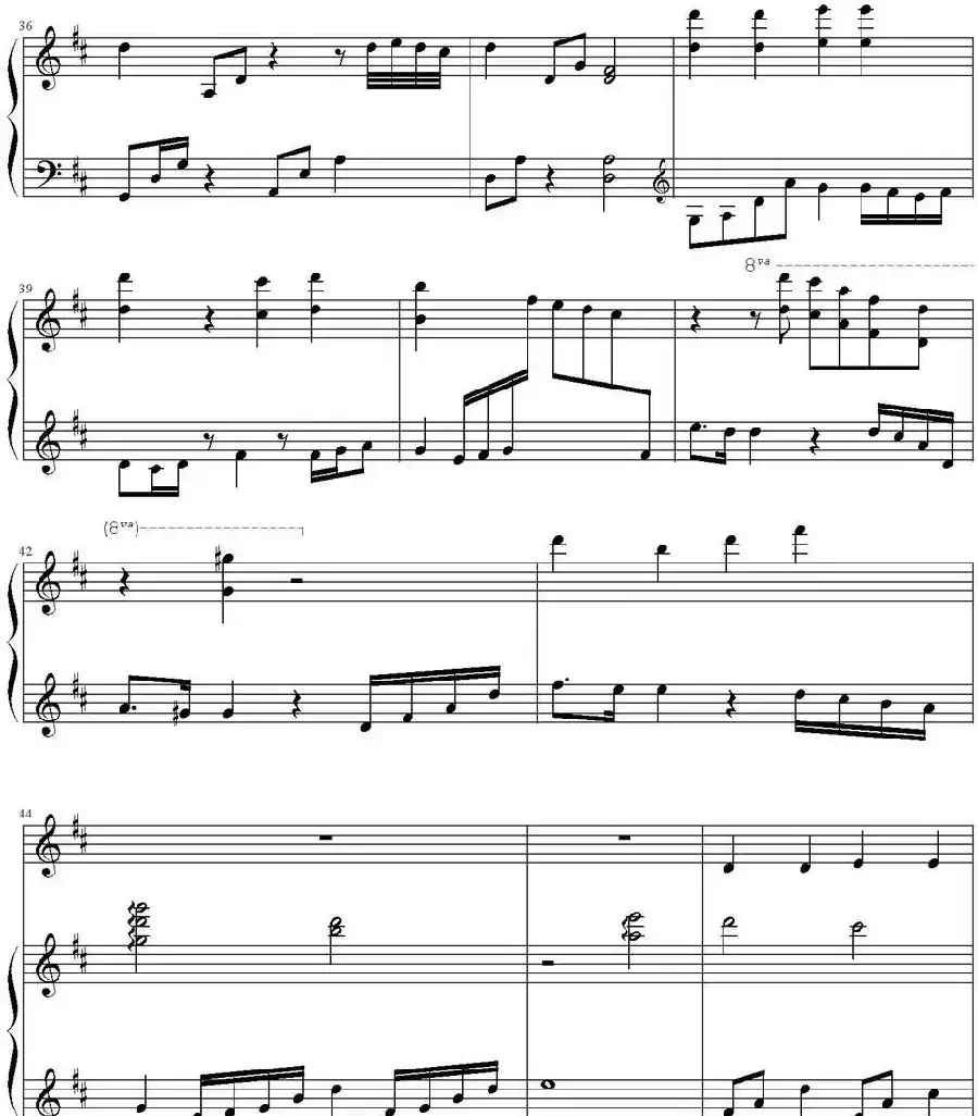 调色盘 （钢琴伴奏谱）