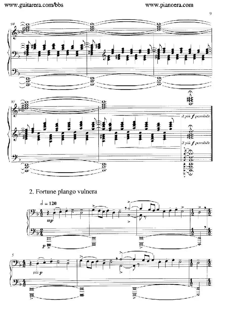 Carmina Burana（布兰诗歌）（清唱剧）