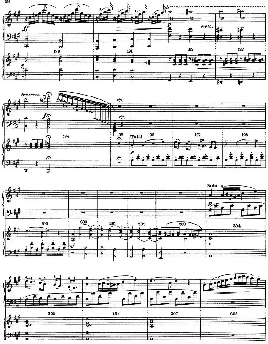 二十八部钢琴协奏曲 No.12（P1-15）