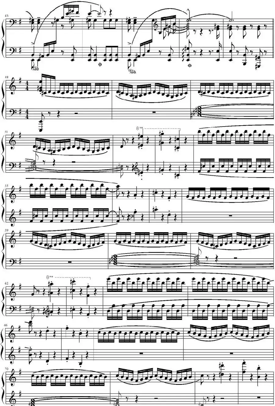 歌剧《威廉·退尔》序曲(钢琴独奏完整版)