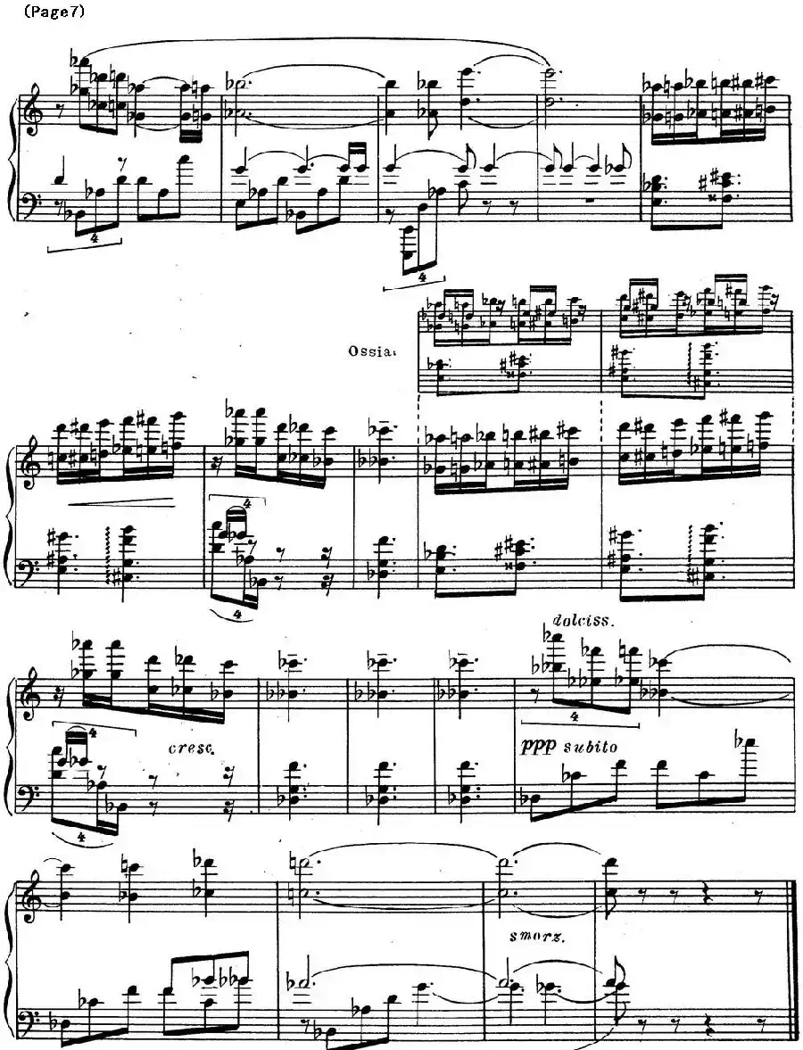 斯克里亚宾3首钢琴练习曲 Op65(No.1)