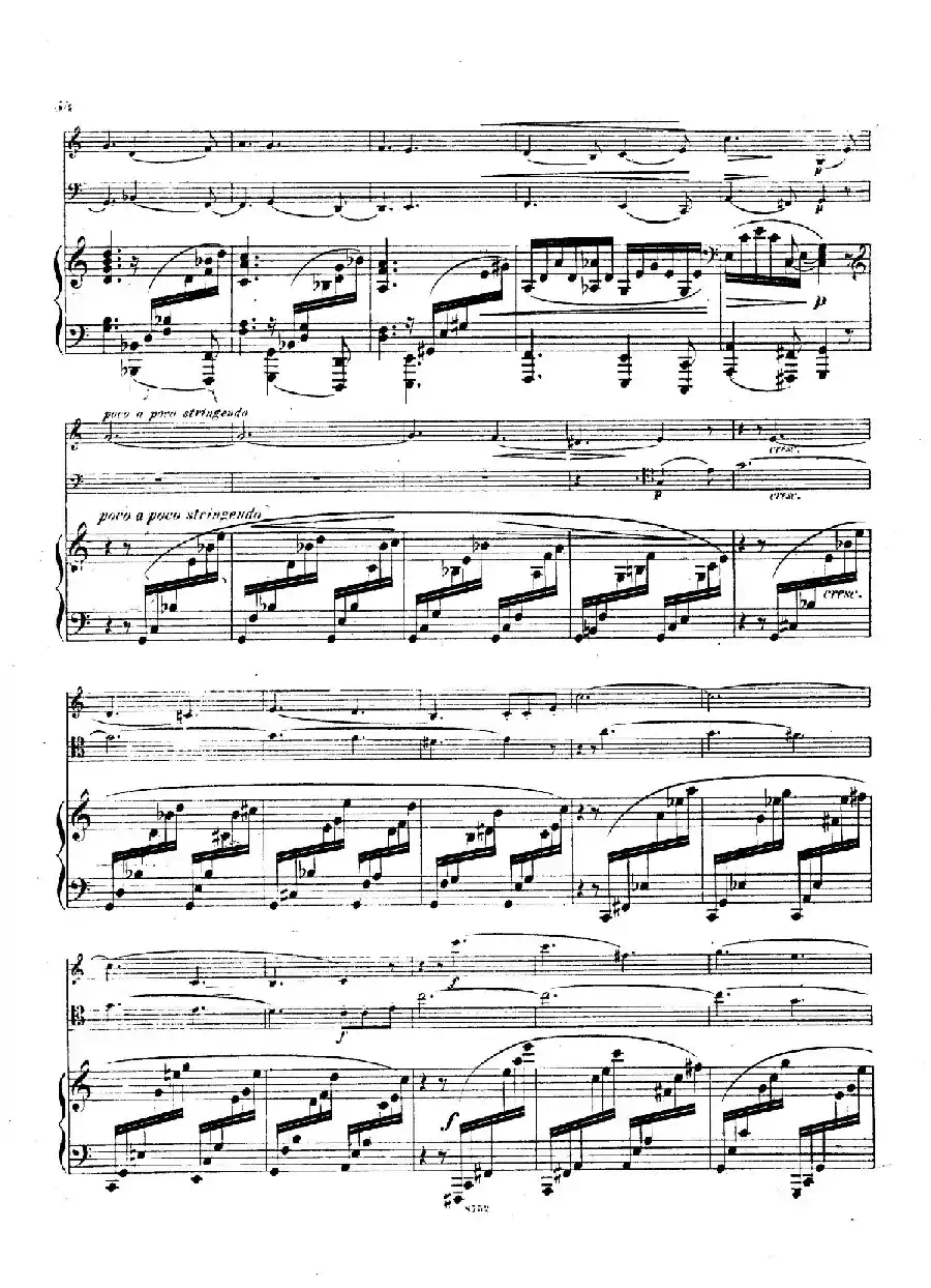 Piano Trio No.3 in c Minor Op.101（c小调第三钢琴三重奏）