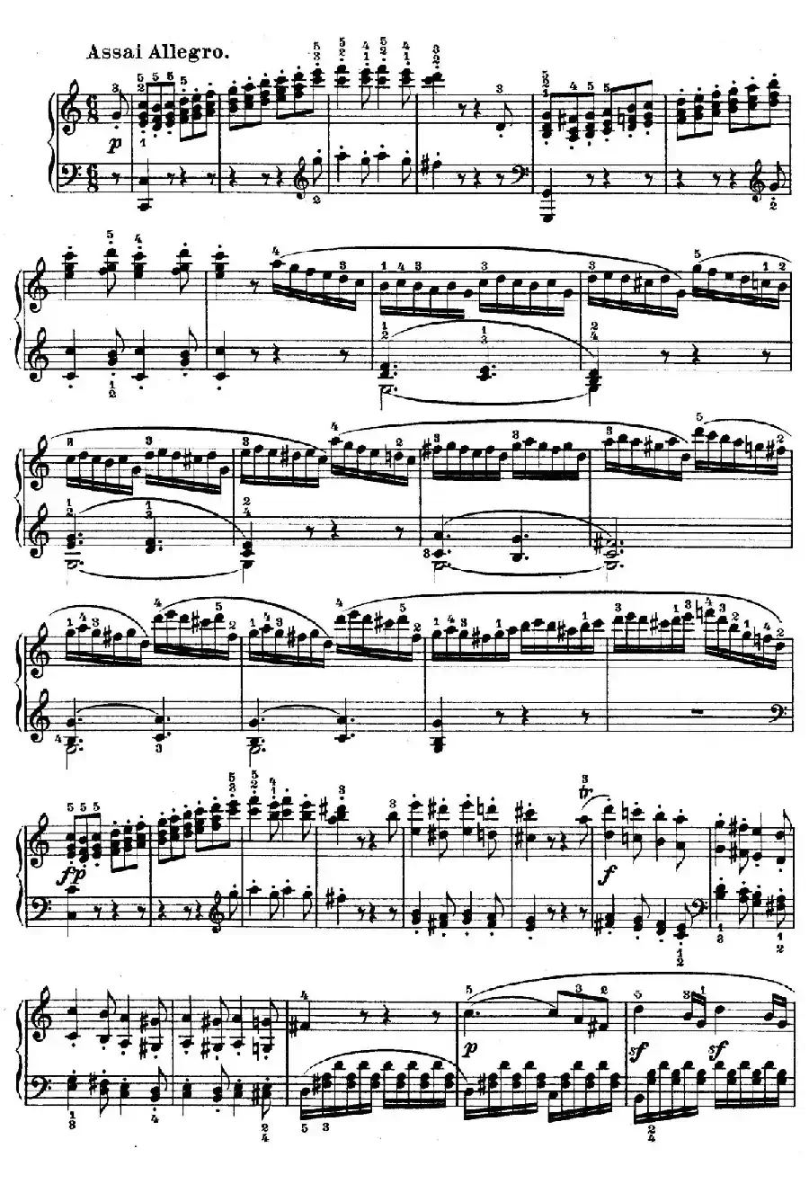 Piano Sonata in C Op.2 No.3（C大调第三钢琴奏鸣曲）