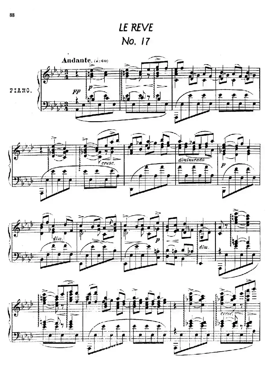 24 Characteristic Pieces Op.36（24首性格小品·17）