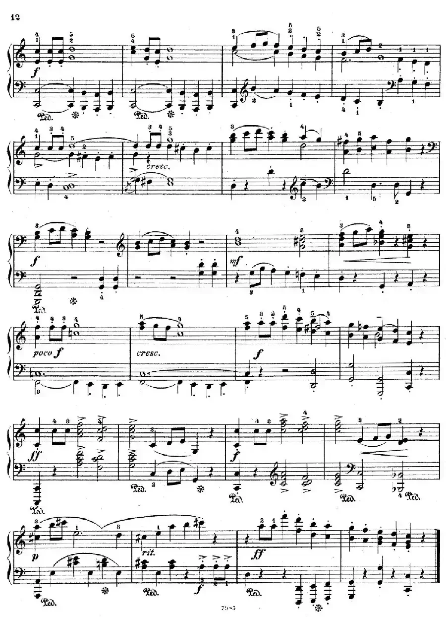 Five Sonatinas Op.70（5首钢琴小奏鸣曲·1）