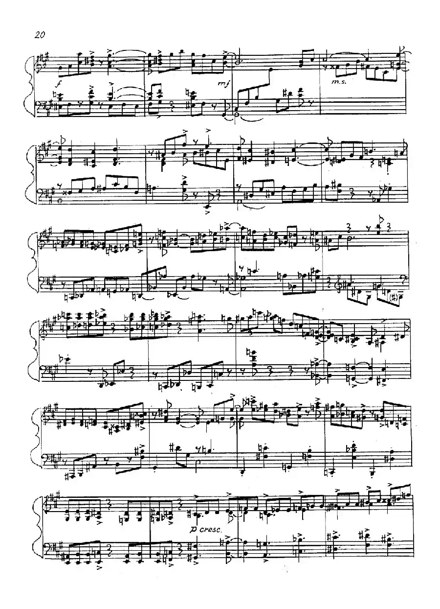 24 Preludes Op.53（24首前奏曲· Ⅷ）