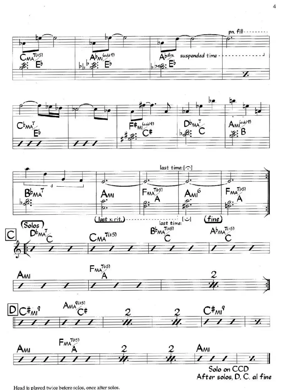 The Aerie（爵士钢琴曲）