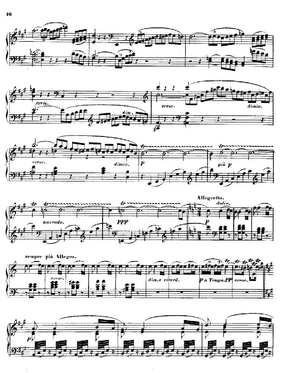Quartet No.14（升c小调第十四弦乐四重奏钢琴版）
