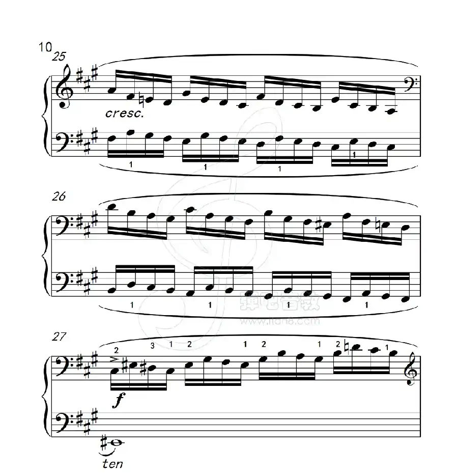 练习曲 6(克拉莫钢琴练习曲60首)