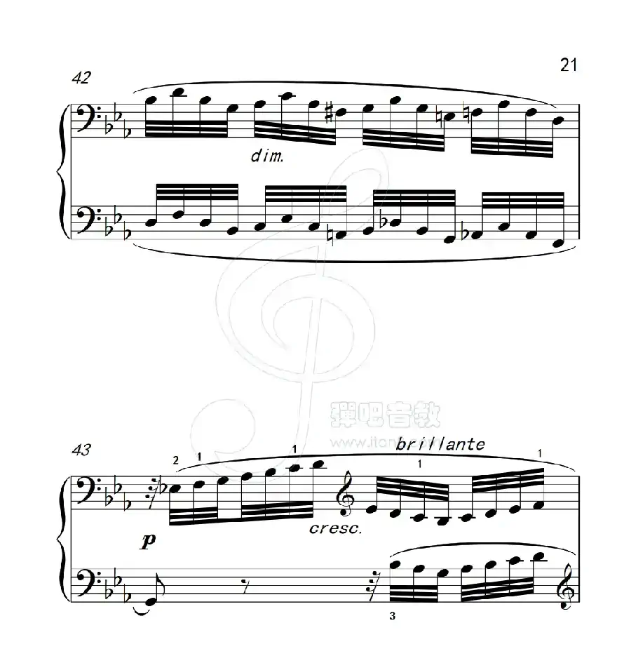 练习曲 30(克拉莫钢琴练习曲60首)