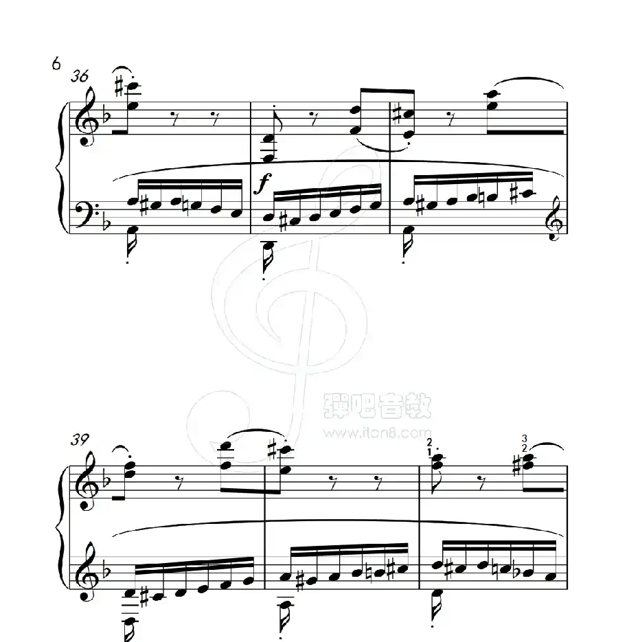 练习曲 39(克拉莫钢琴练习曲60首)