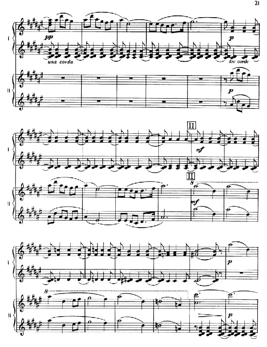 The Planets Op.32（双钢琴）（行星·第二乐章 金星—和平使者）