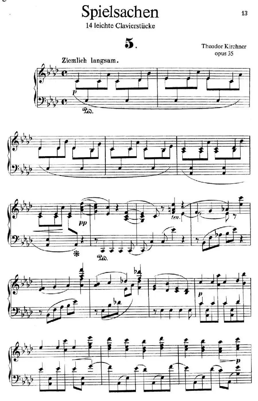 Spielsachen Op.35（玩具·5）
