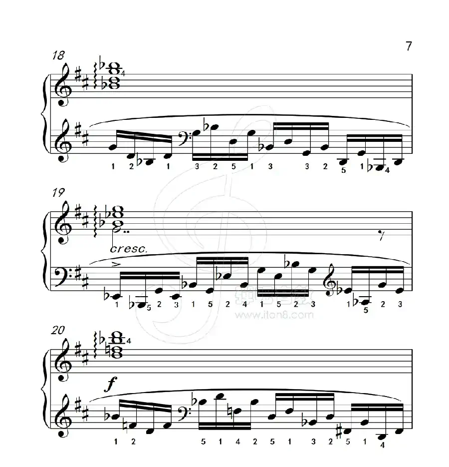 练习曲 20（克拉莫钢琴练习曲60首）