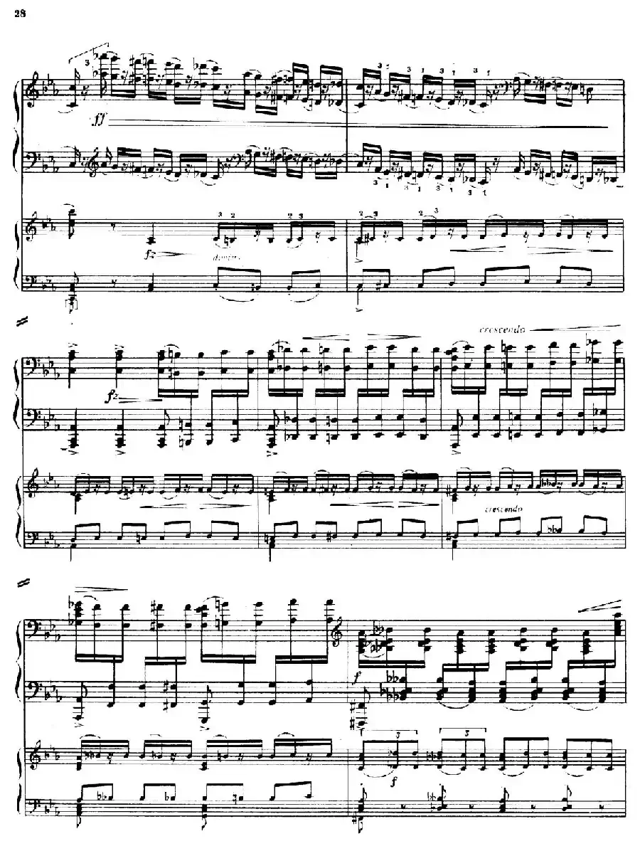 Piano Concerto No.2 in c Minor Op.50（c小调第二钢琴协奏曲·Ⅰ·双钢琴）