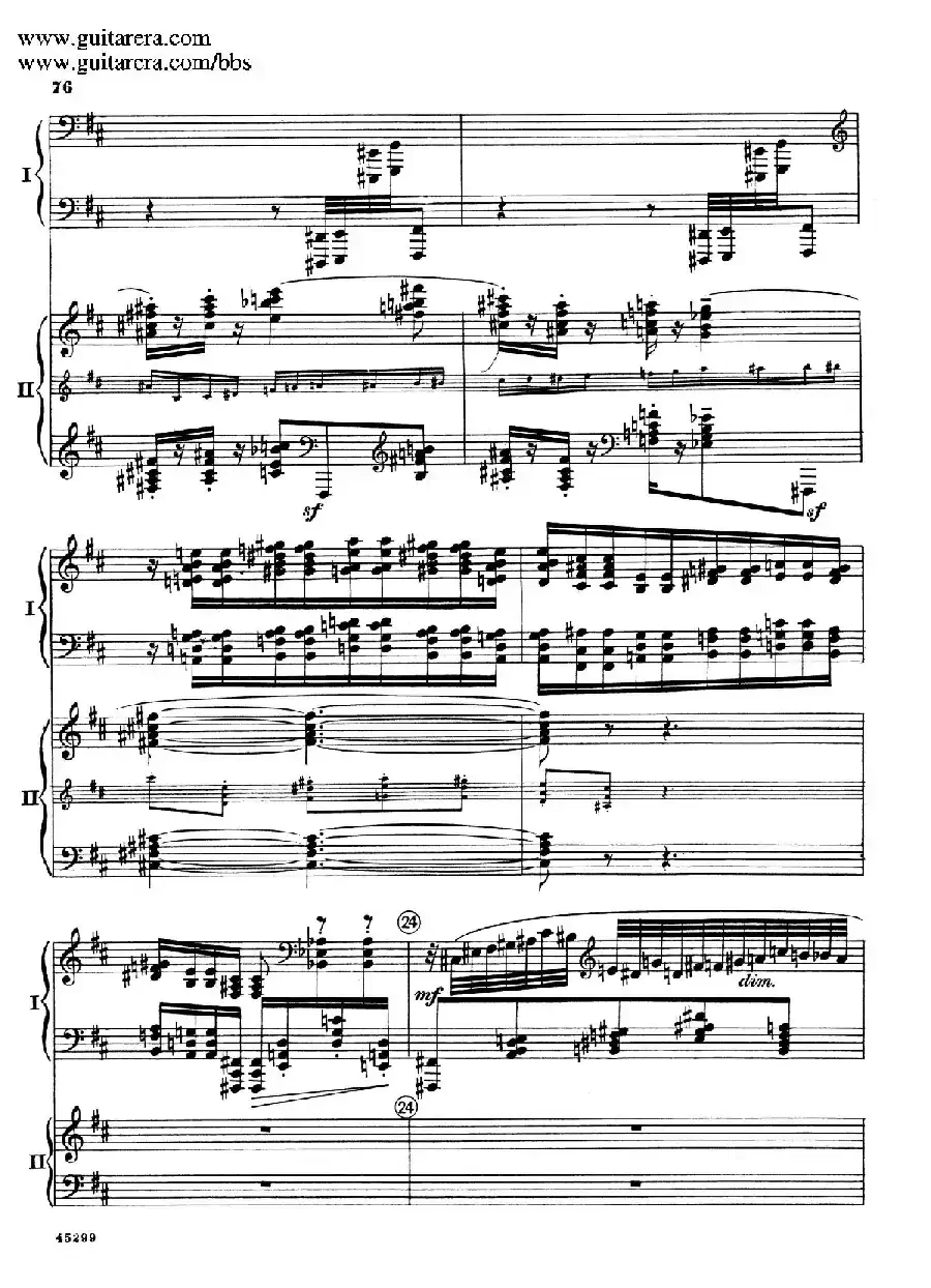 Piano Concerto Op.38（钢琴协奏曲·双钢琴·第三乐章）