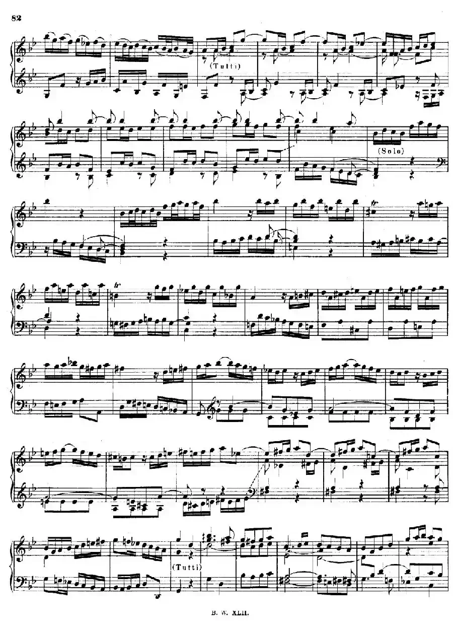 16 Concertos BWV 972-987（十六首为独奏古钢琴而作的协奏曲）（P21——30）