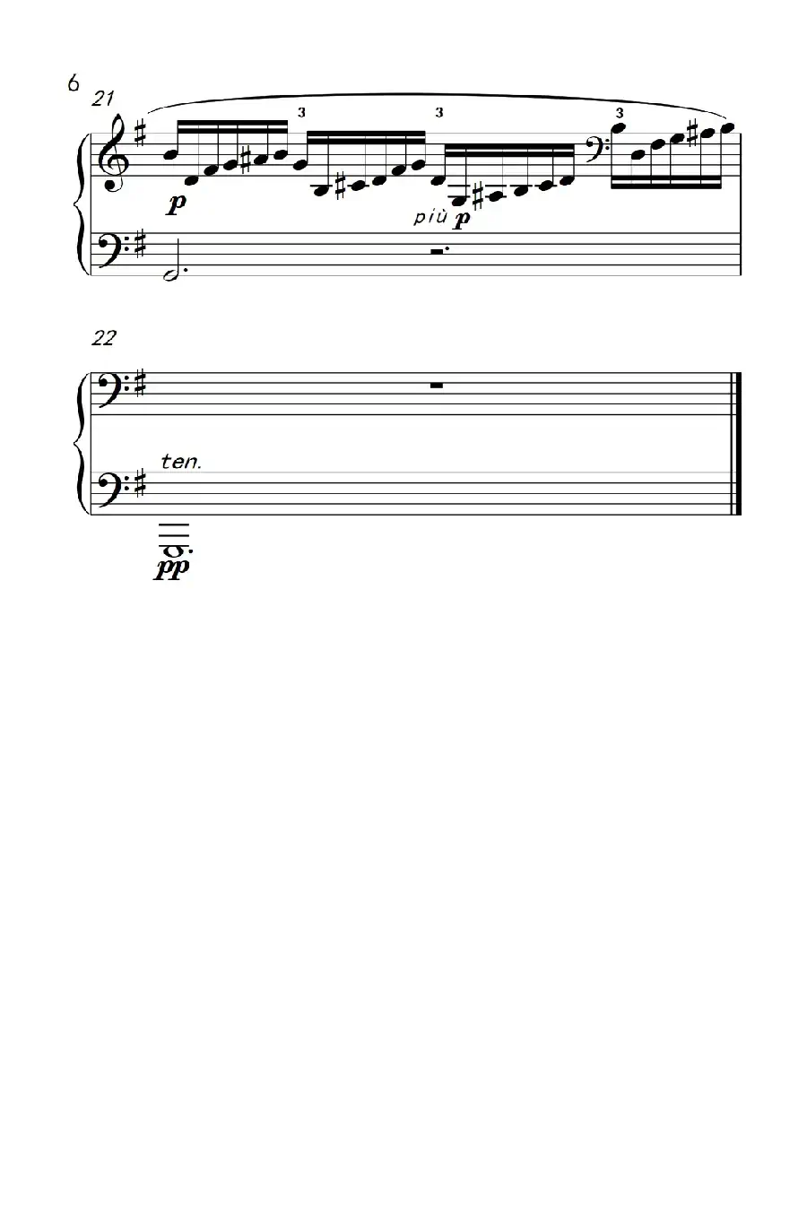 第七级1.练习曲(中央音乐学院 钢琴(业余)考级教程 7-9级)