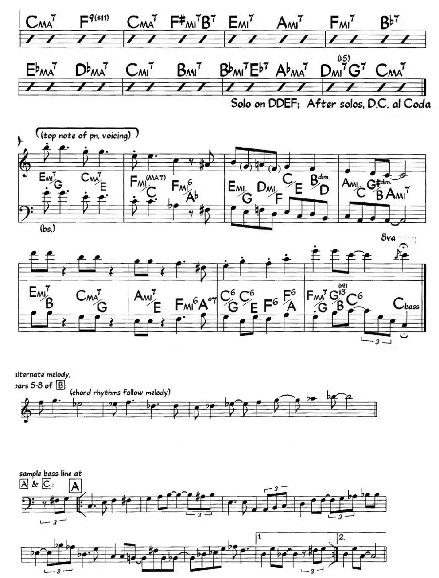 The Duke(公爵)(爵士钢琴曲)