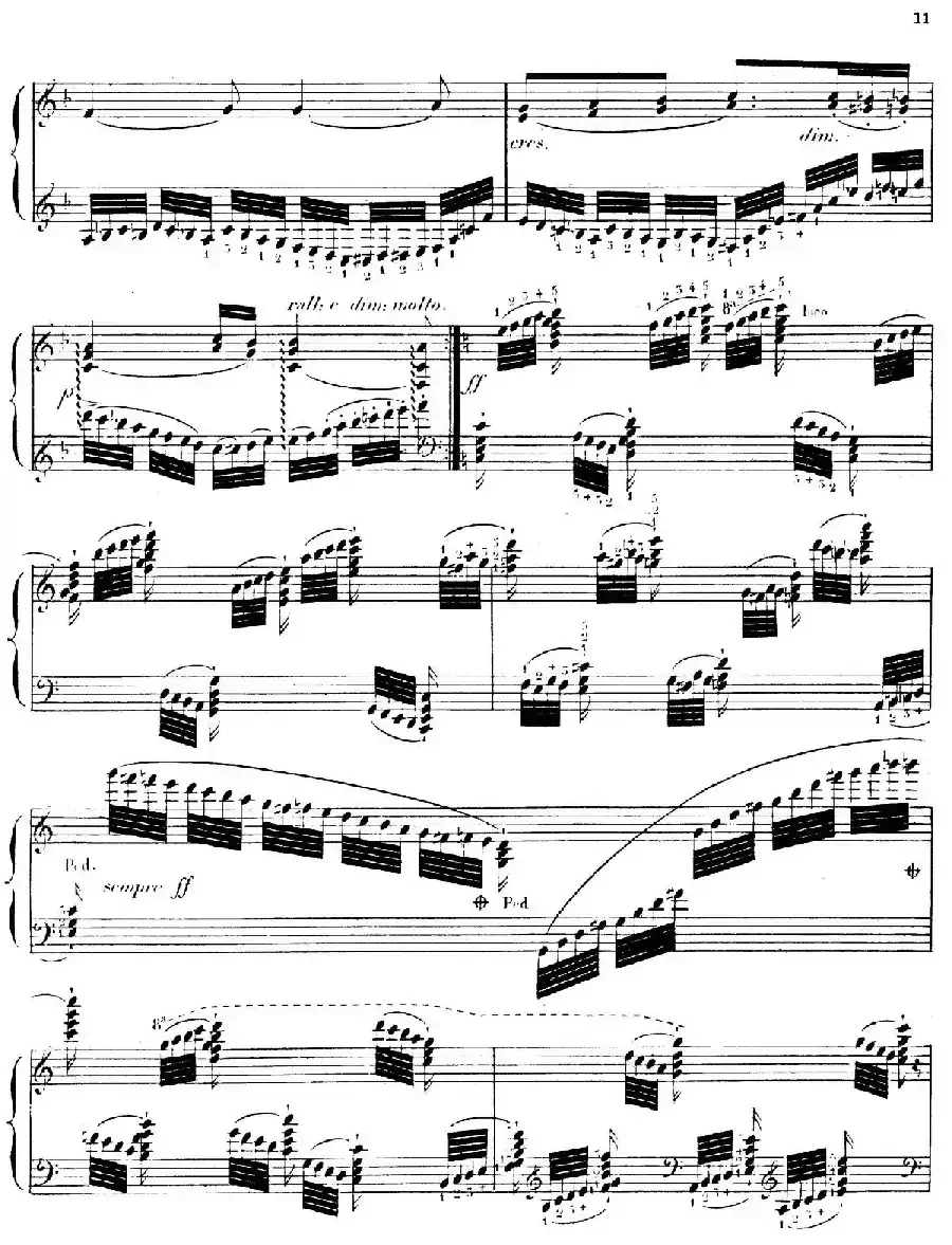 3 Grandes Etudes Op.76 No. 2（3首华丽练习曲·2）