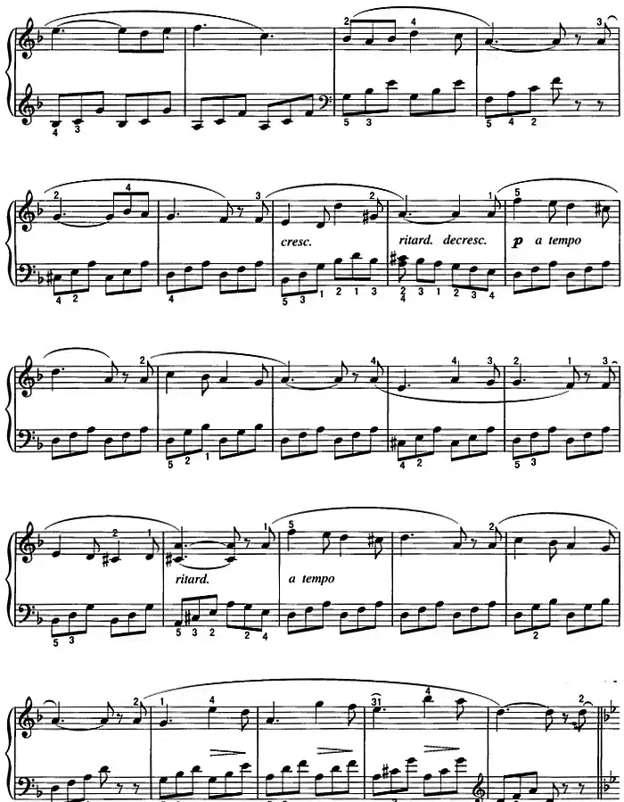 不可不弹的世界钢琴名曲：勿忘我
