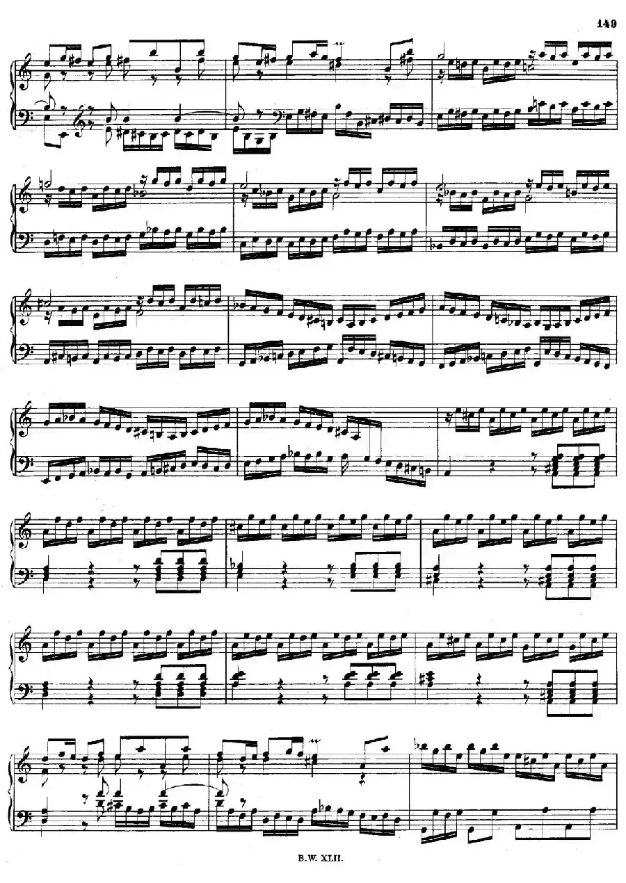 16 Concertos BWV 972-987（十六首为独奏古钢琴而作的协奏曲）（P91——100）