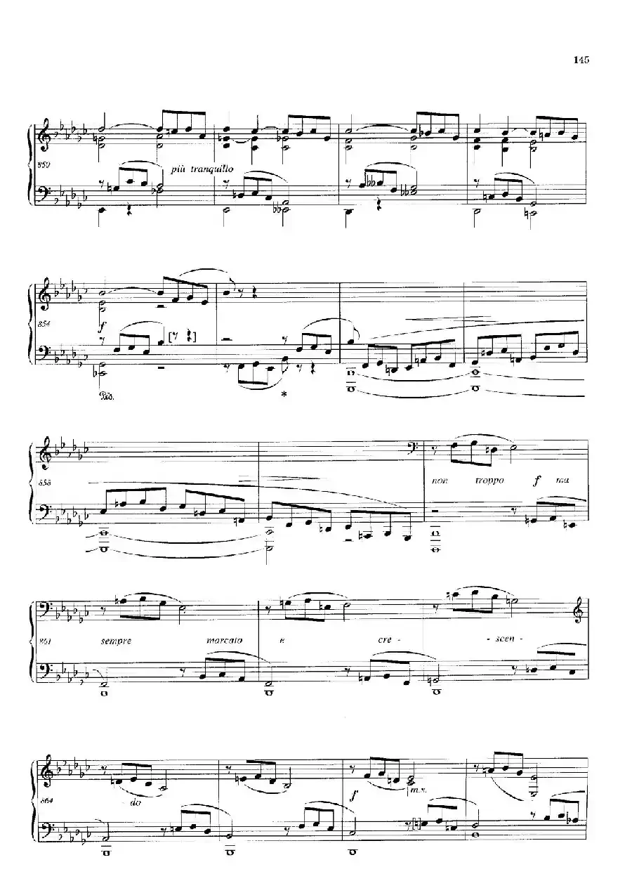 Variations and Fuge in e-flat Minor Op.23（降e小调主题变奏与赋格）