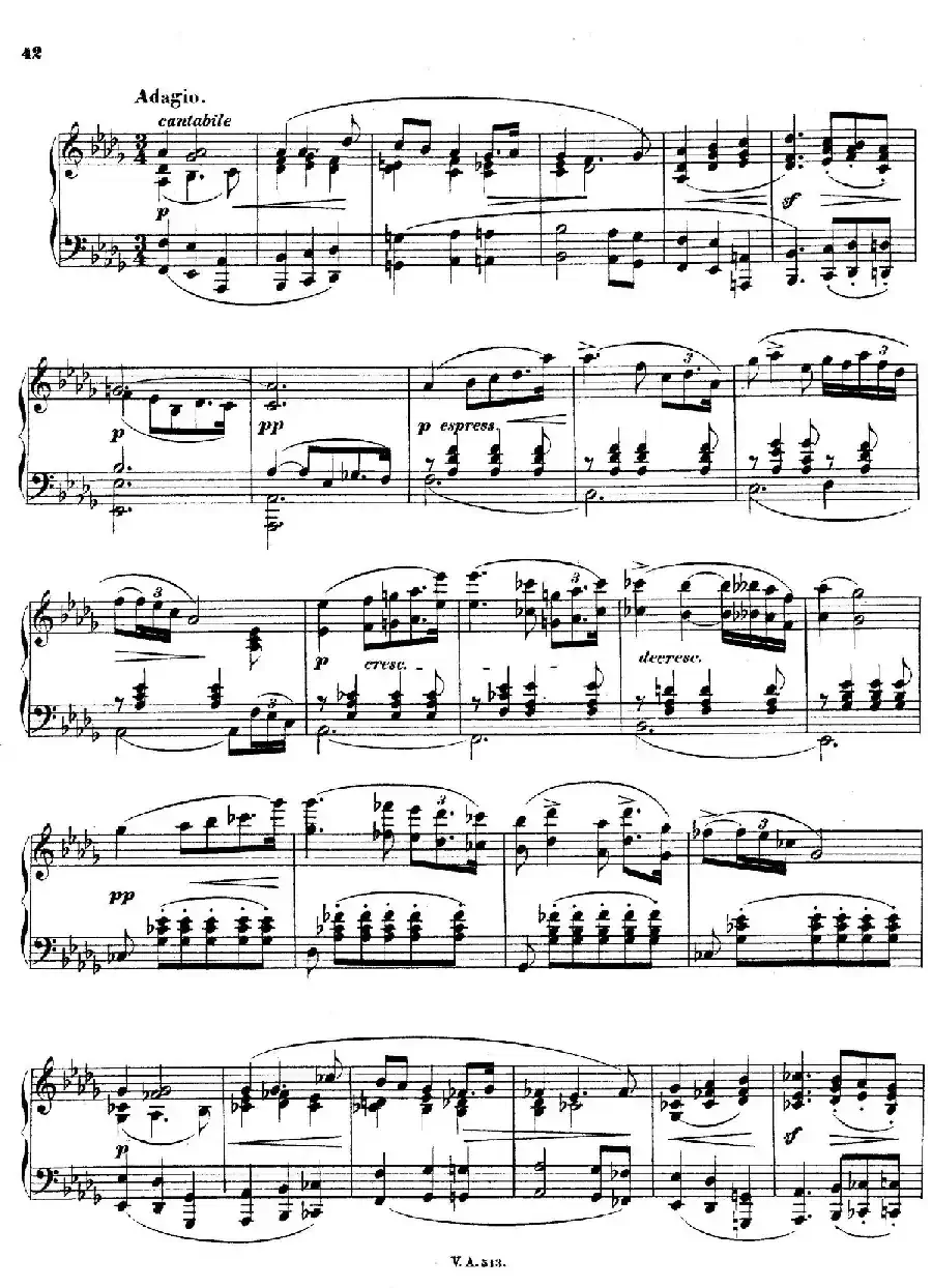 升c小调第一钢琴奏鸣曲（Op.6）