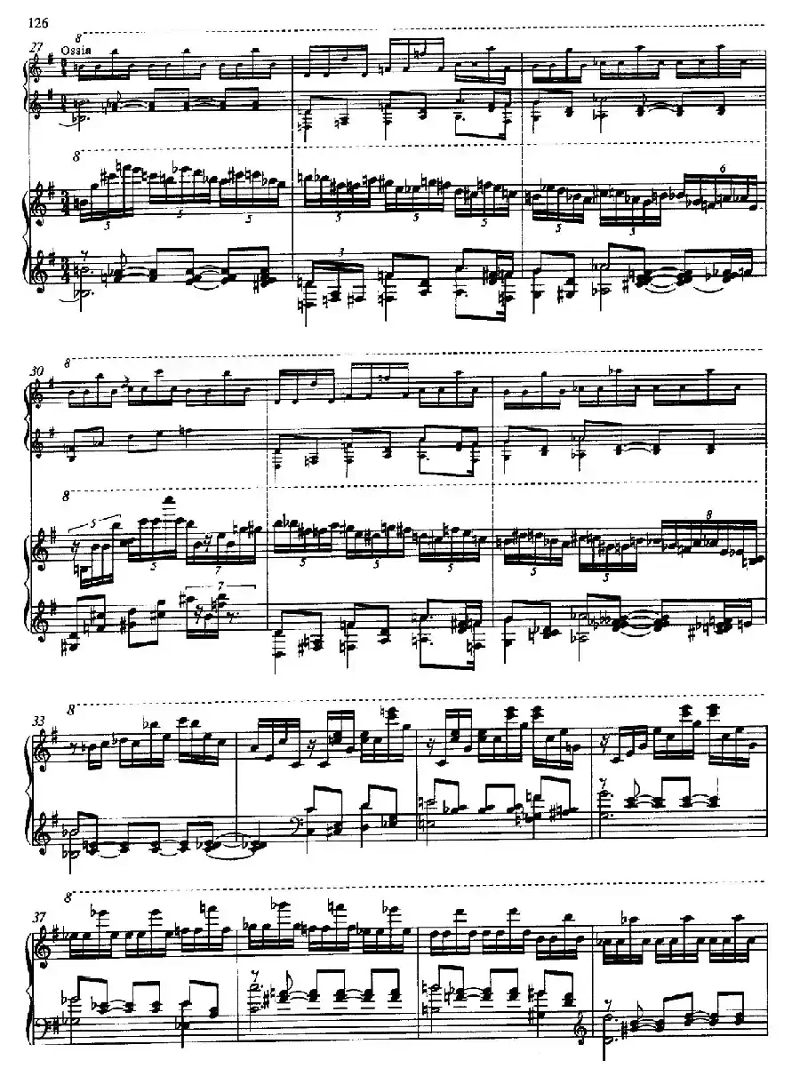 Sabre Dance（马刀舞曲）（齐夫拉改编钢琴独奏版）