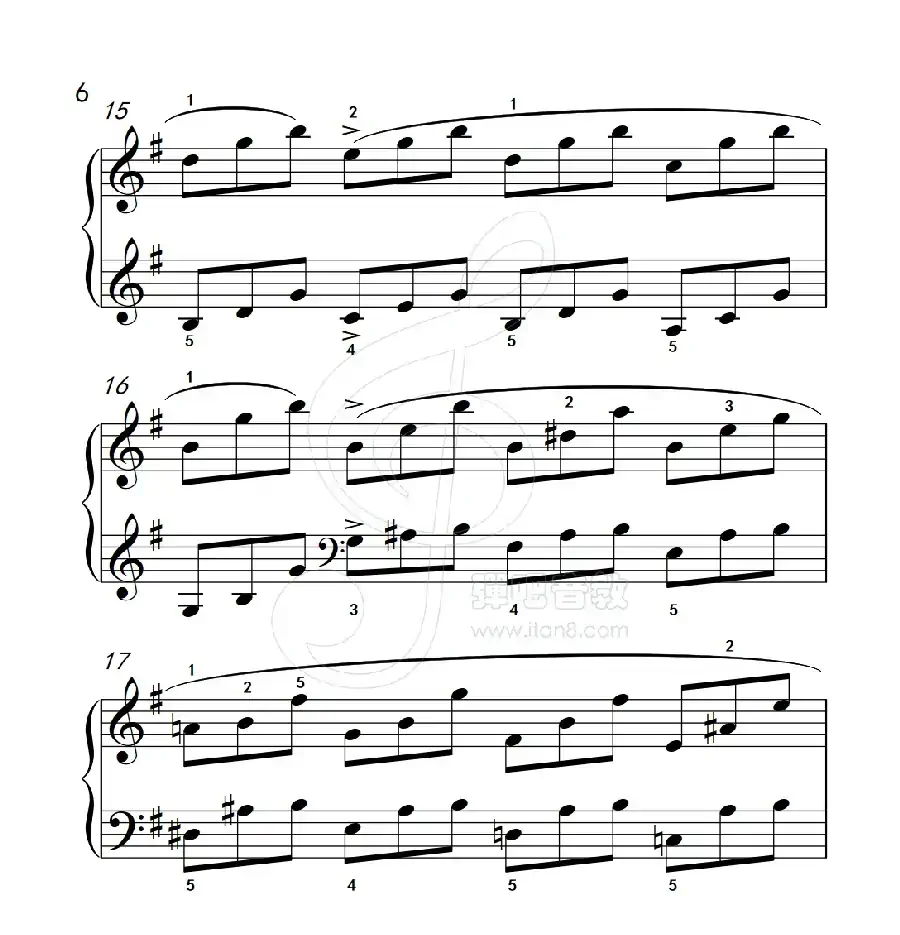 练习曲 23(克拉莫钢琴练习曲60首)