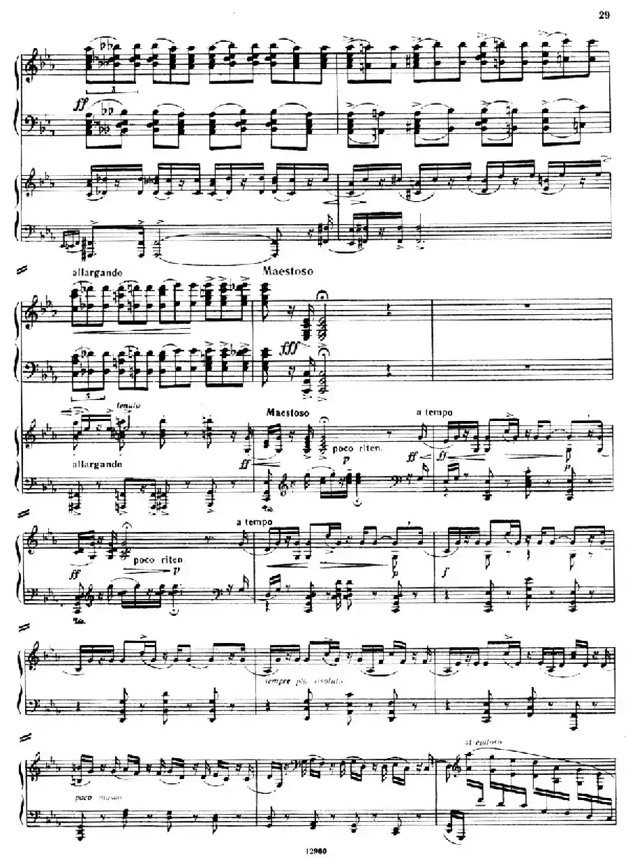 Piano Concerto No.2 in c Minor Op.50（c小调第二钢琴协奏曲·Ⅰ·双钢琴）