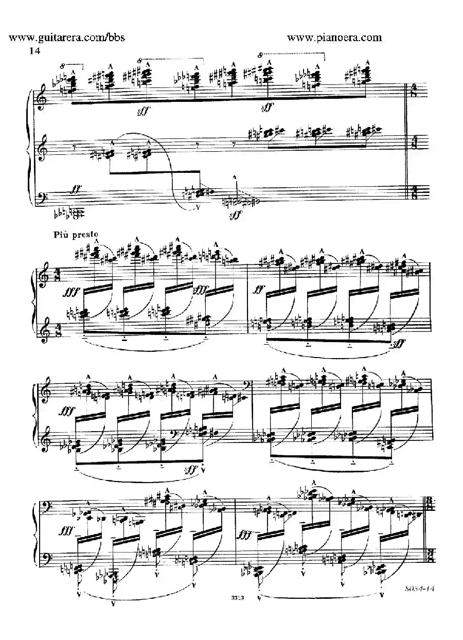 Danse Sauvage Op.13 No.2（野人之舞）