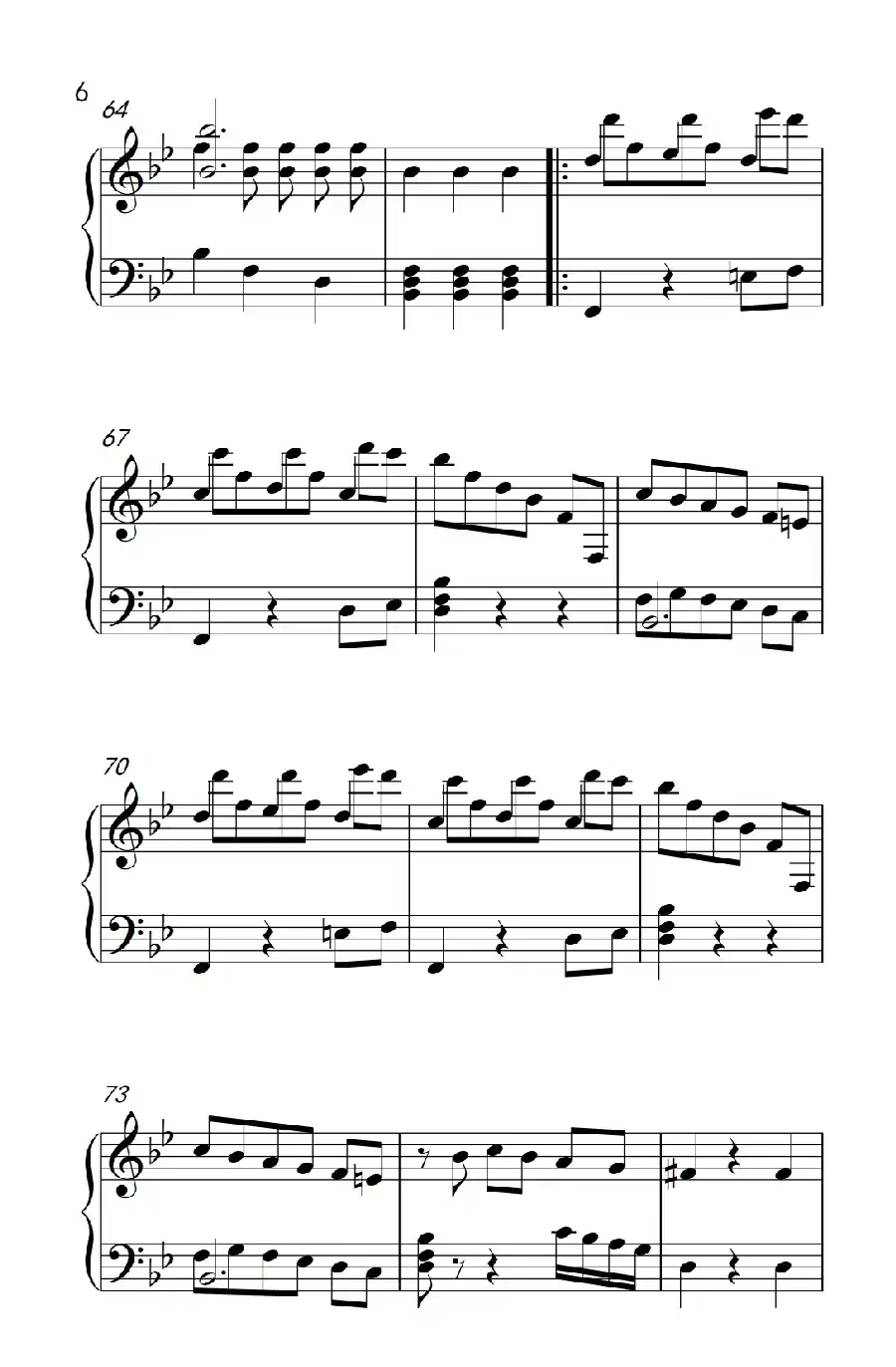 新年快乐的小乐曲