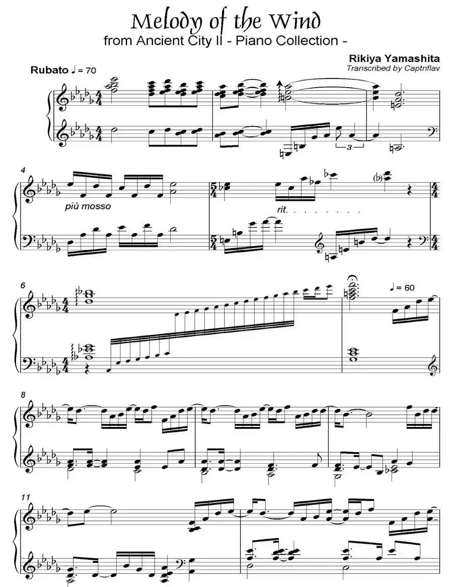 Melody Of The Wind（都 Ancient City II-12）