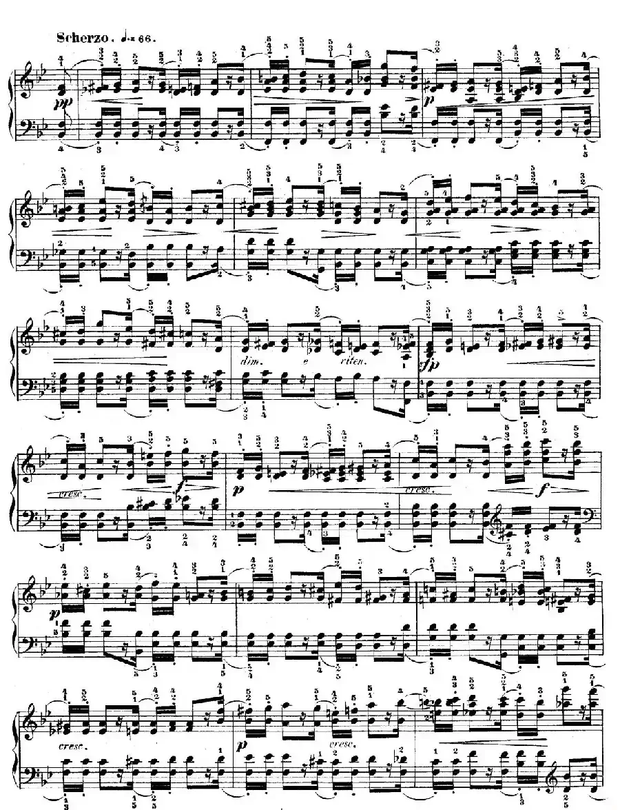 Variations on Je Vends Des Scapulaires Op.12（降B大调华丽变奏曲）
