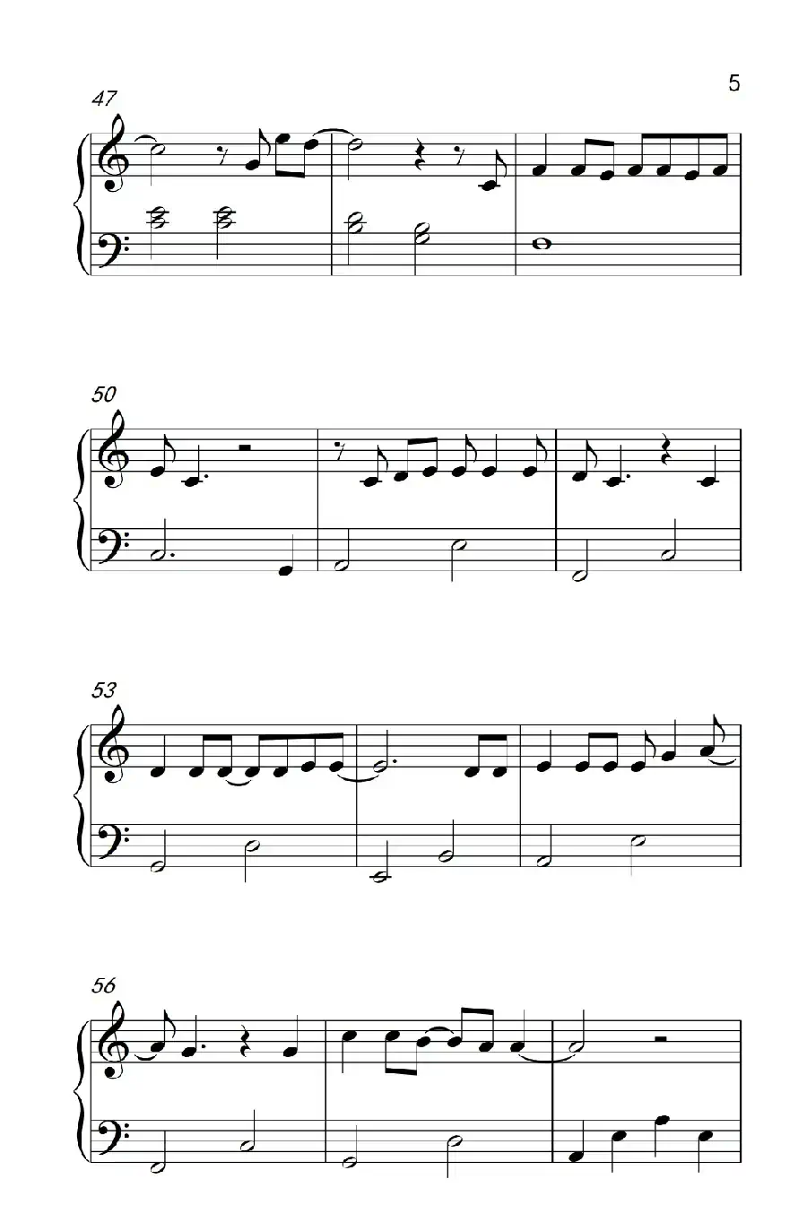 Let it Go(《弹吧音教》制谱版)