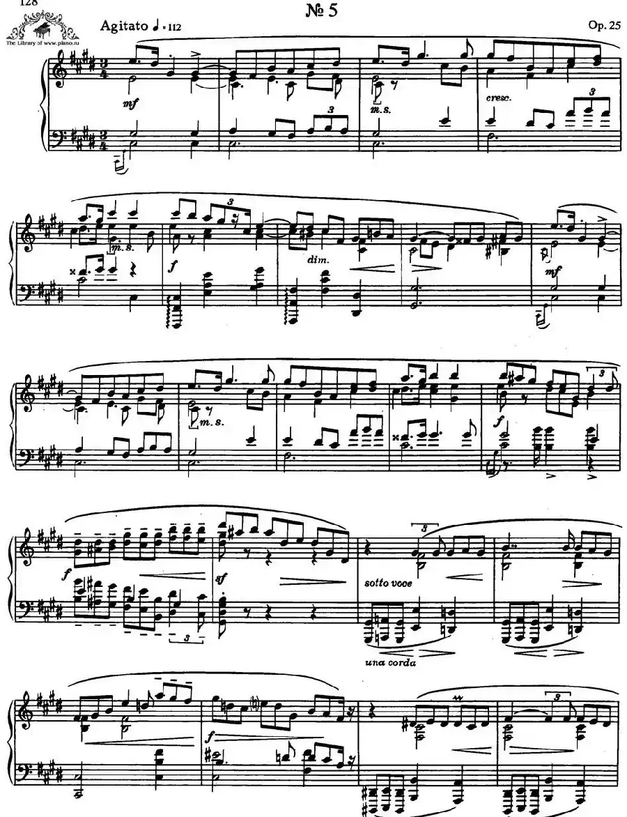 9首玛祖卡舞曲 Op.25（No.5）